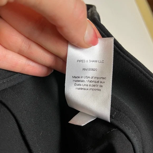 Veronica Beard Womens 16 Mid Rise Pleated Trouser Pants Black Office Corporate - Picture 6 of 9